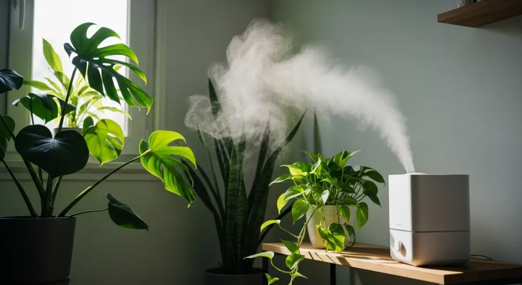 Um umidificador de ar resfria o quarto?